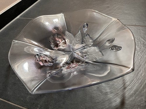 Walther glas schale aus - glas,