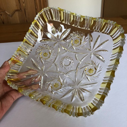 Vintage walther glas schale - vintage,