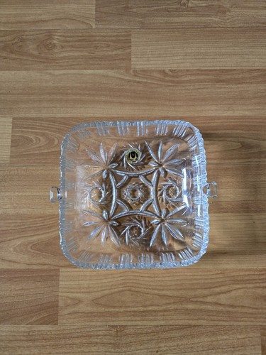 Vintage walther glas schale - glas,