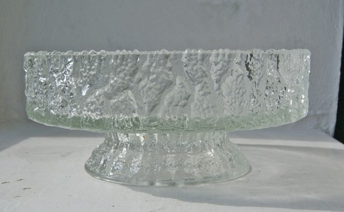 Glasschale mit fuß - mit, fuß,