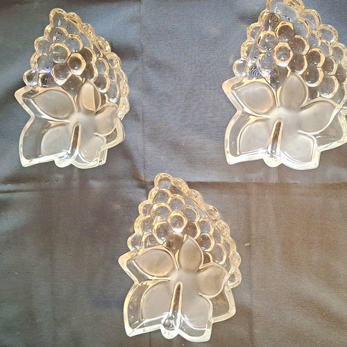 Walther glas glasschale - walther, 3x