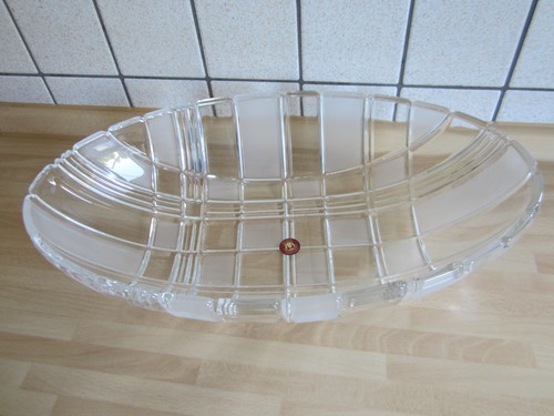 Große ovale glaschale - xl,