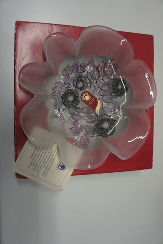 Neu walther glas schale - neu!,
