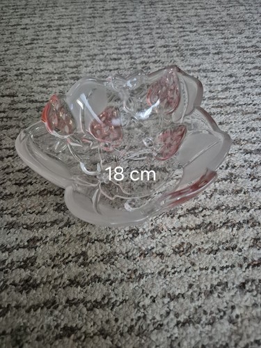 Vintage walther glas schale - glas,