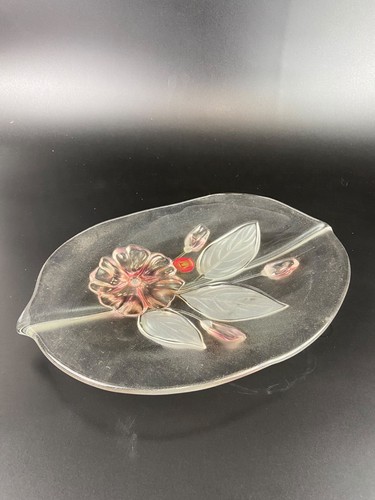 Vintage walther glas schale - glas,