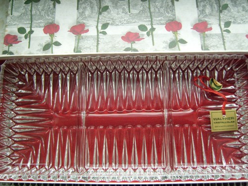 Walther glas kristallplatte - walther,